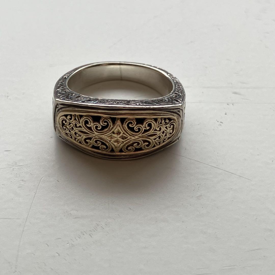 Gerochristo 18k×silver925 リング　ジェロクリスト