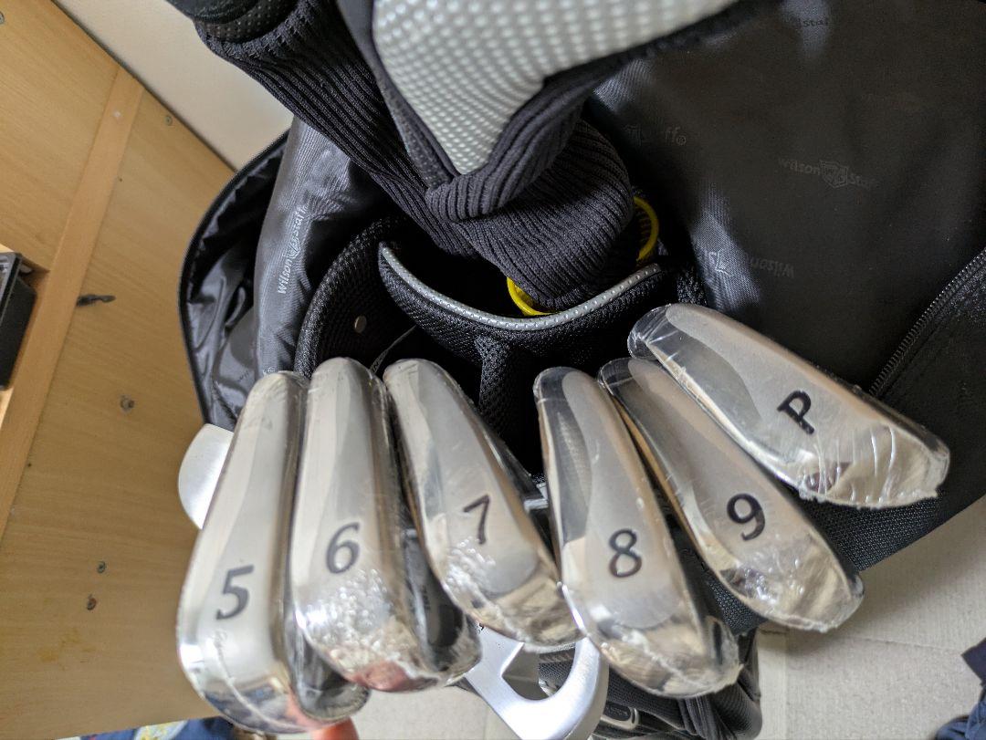 【新品未使用】WilsonStaff ゴルフクラブセット 計11本