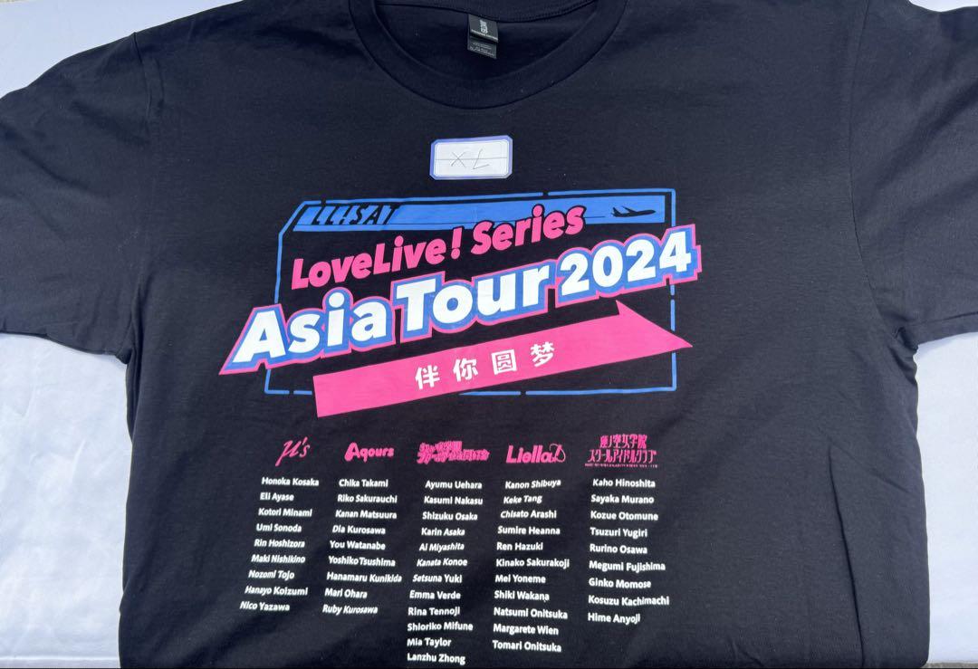 Tシャツ LoveLive! Series Asia Tour 2024