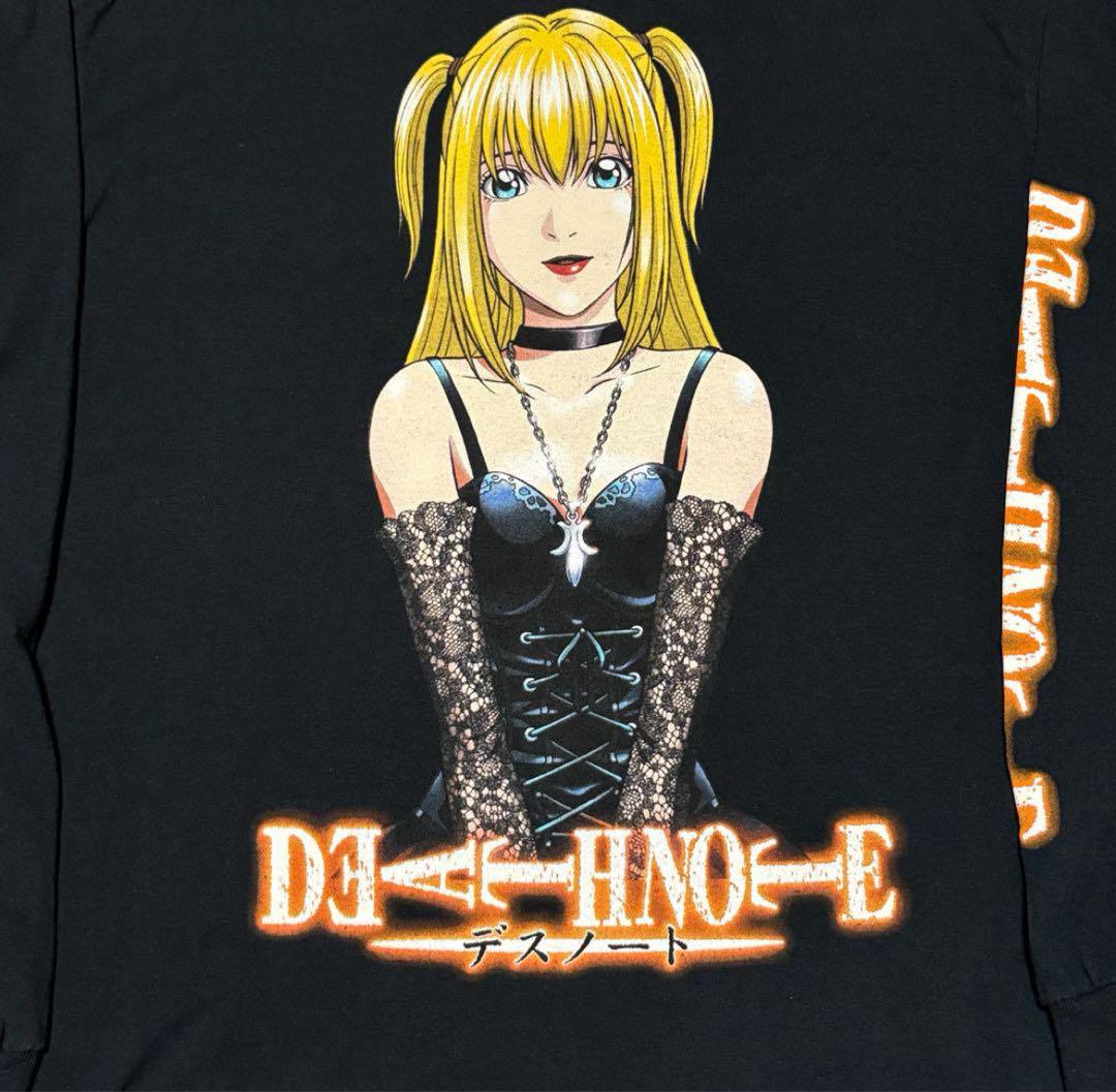 DEATH NOTE デスノート 弥海砂 ミサミサ 00s ロンT 長袖 L DEATH NOTE デスノート 弥海砂 ミサミサ 00s ロンT 長袖 L