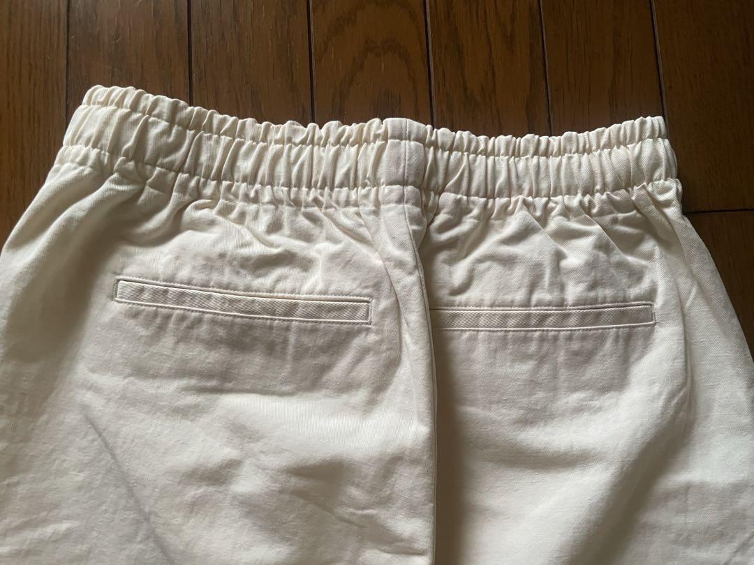 マーガレットハウエル　コットン　リネン  パンツ 新品】マーガレットハウエル コットンリネンパンツ