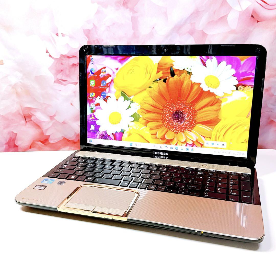 美品✨新品SSDで爆速✨ windows11 ノートパソコン✨オフィス カメラ