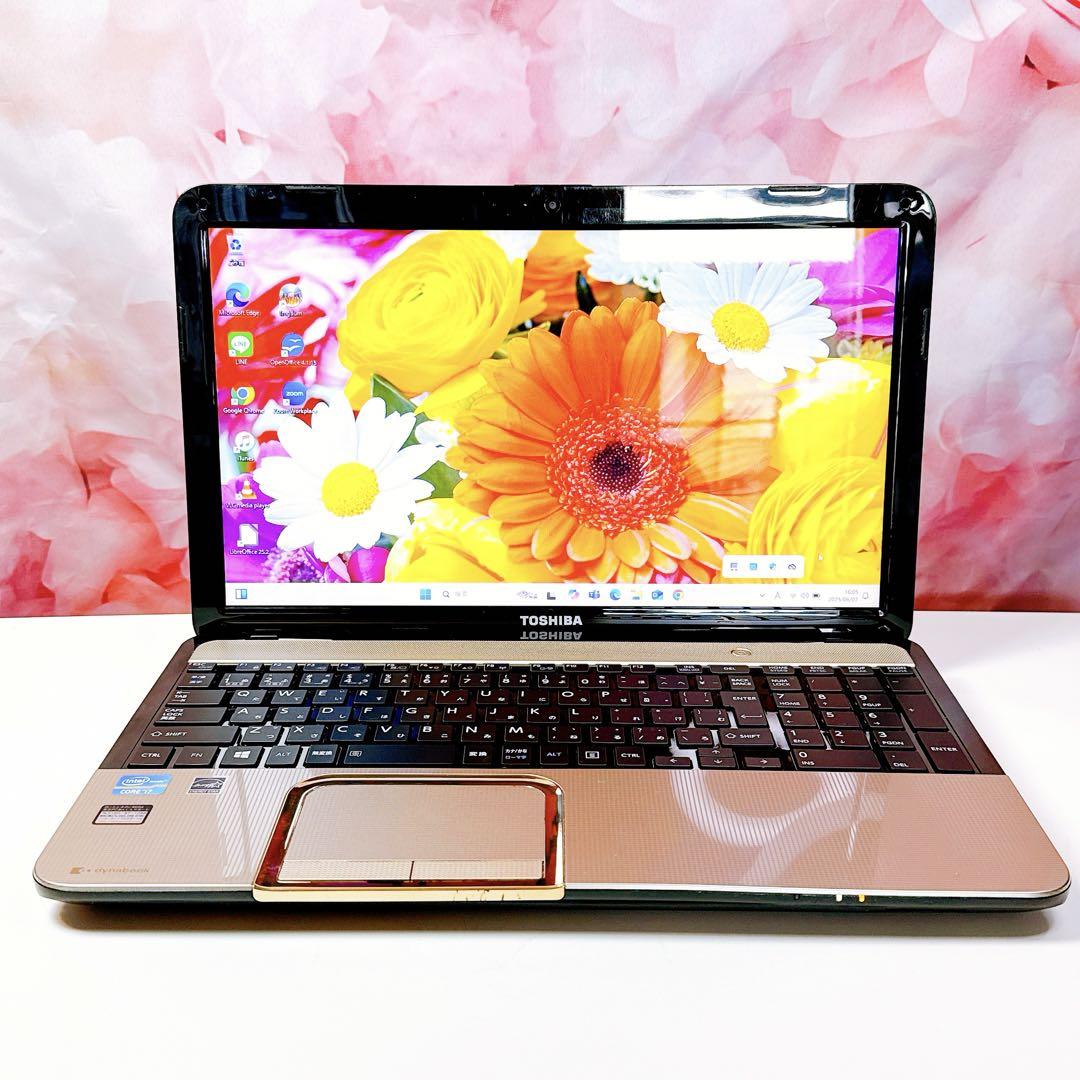 美品✨新品SSDで爆速✨ windows11 ノートパソコン✨オフィス カメラ