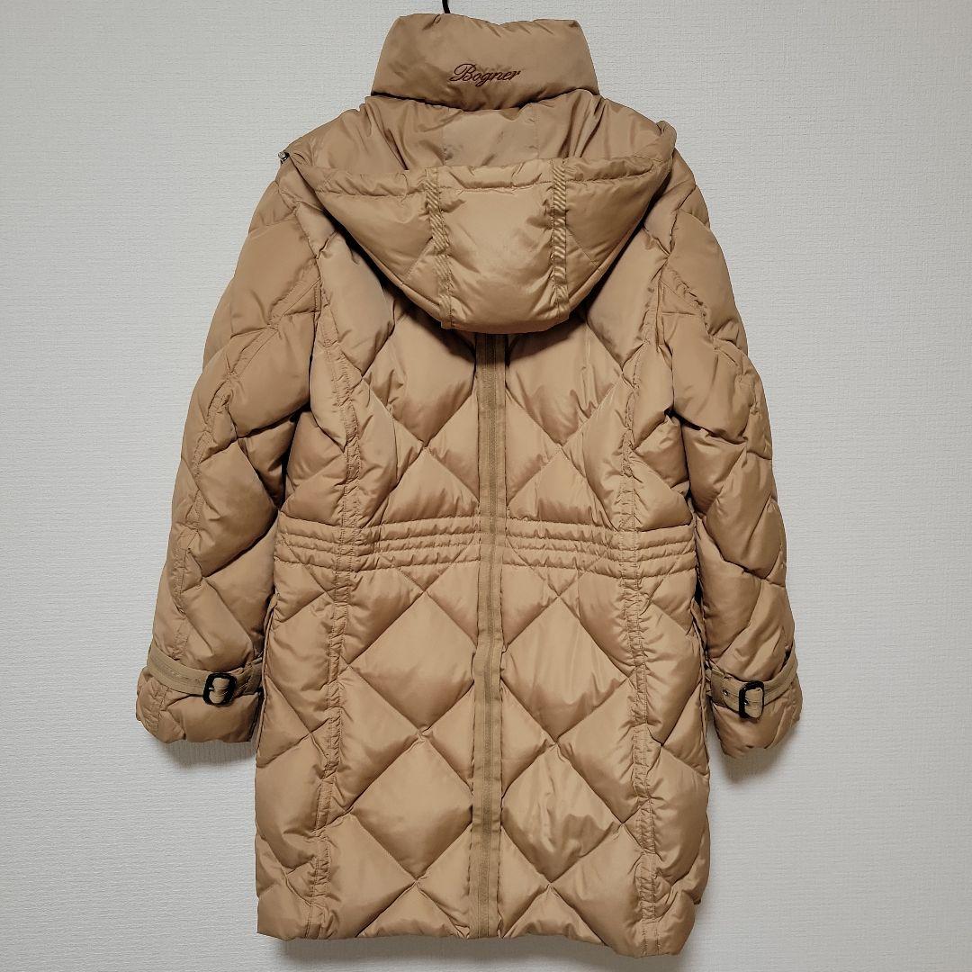 BOGNER ボグナー ベージュ キルティング ダウンジャケット