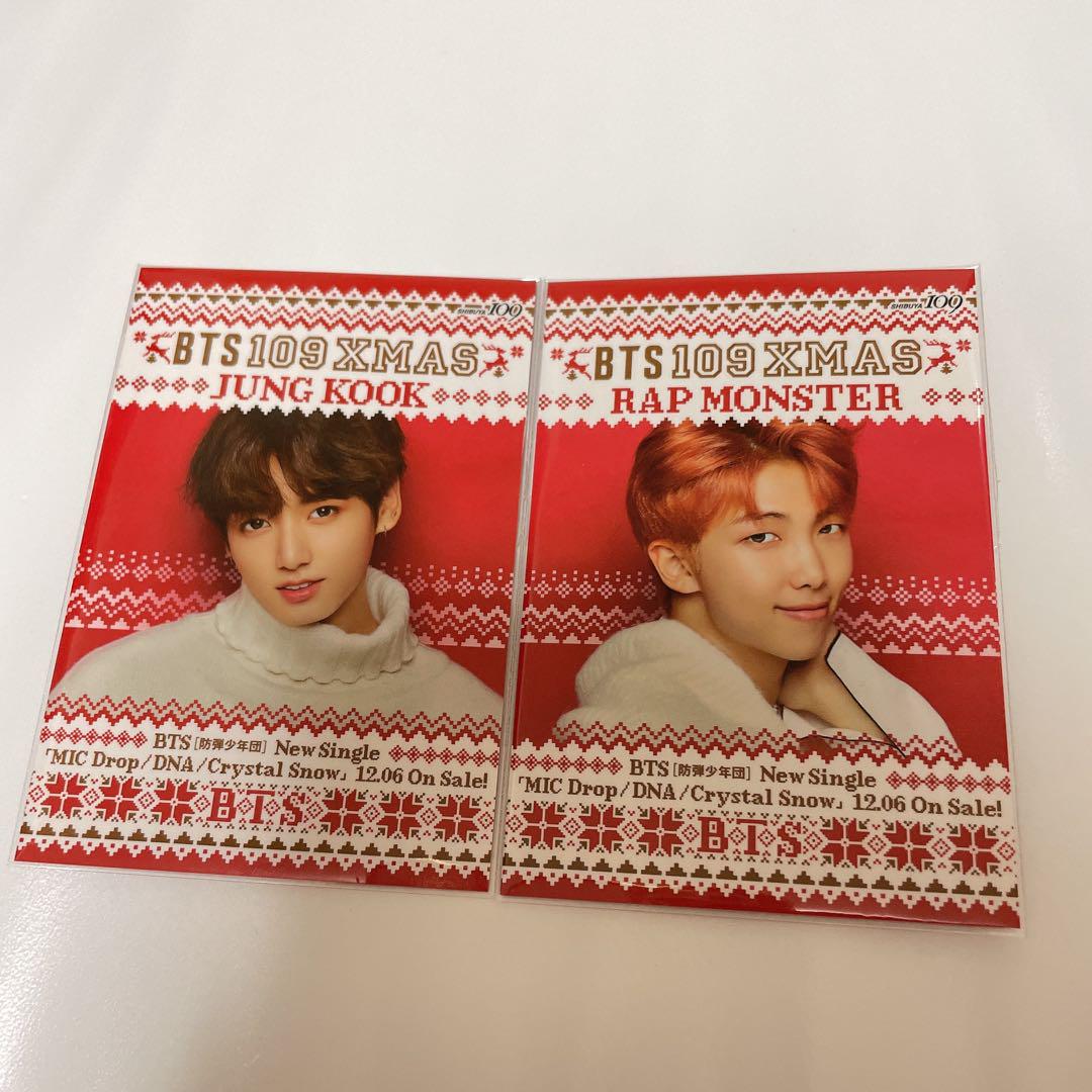 BTS ジョングク 109 クリスマストレカ