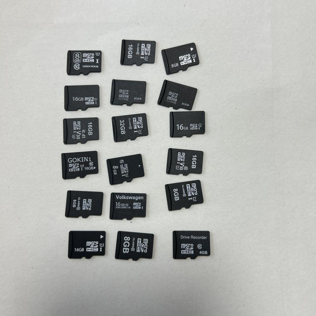 MicroSDメモリーカード 16GB〜64GBMicroSDメモリーカード