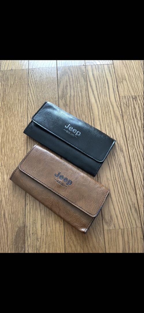 Jeep レザー財布 2点セット