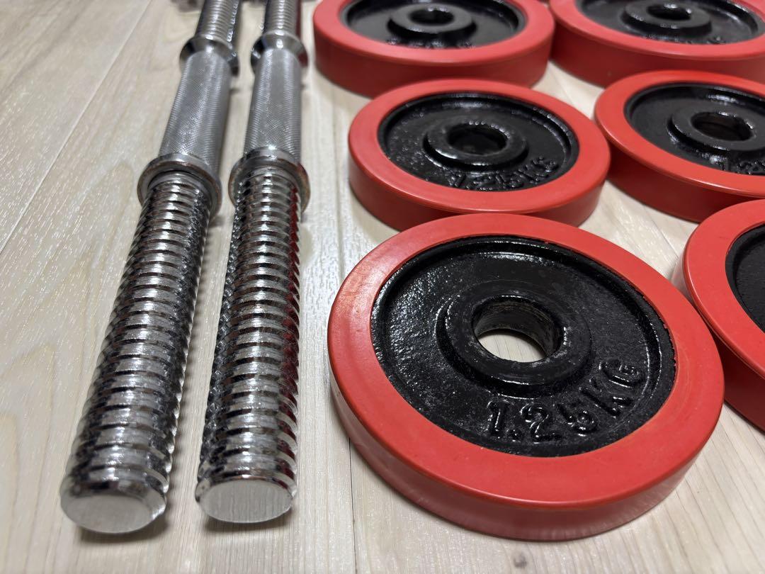 FIELDOOR 片手10kg ダンベル セット