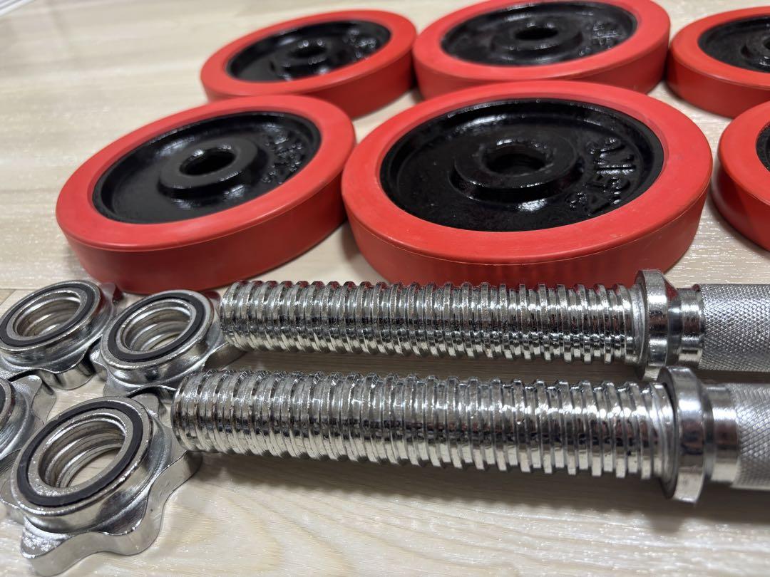 FIELDOOR 片手10kg ダンベル セット