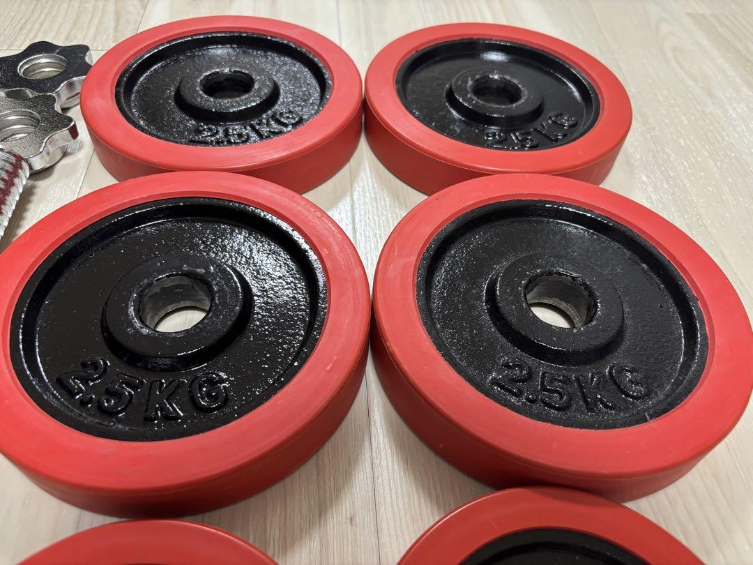 FIELDOOR 片手10kg ダンベル セット