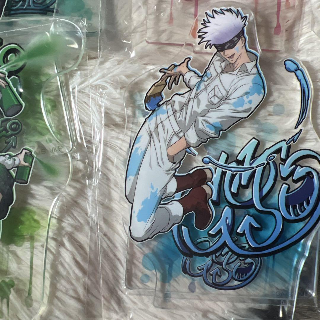 呪術廻戦 セガラッキーくじ GRAFFITI×BATTLE アクスタ コンプ
