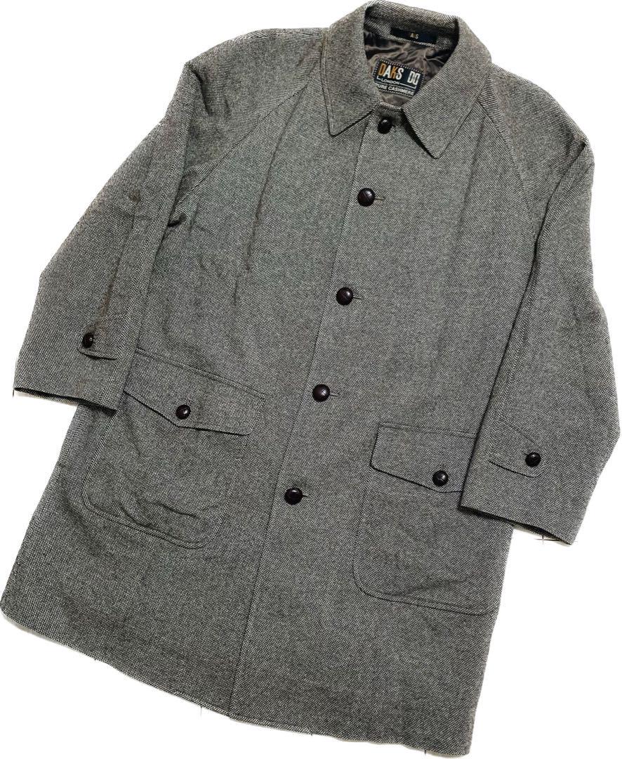 ★カシミヤ100%★ DAKS ダックス ロングコート くるみボタン L