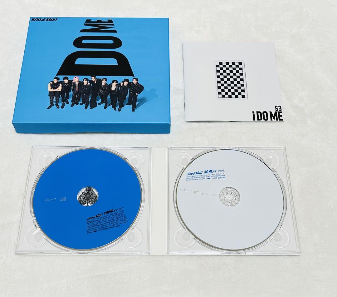 3rd ALBUM「i DO ME」 - DISC | Snow Man｜MENT RECORDING