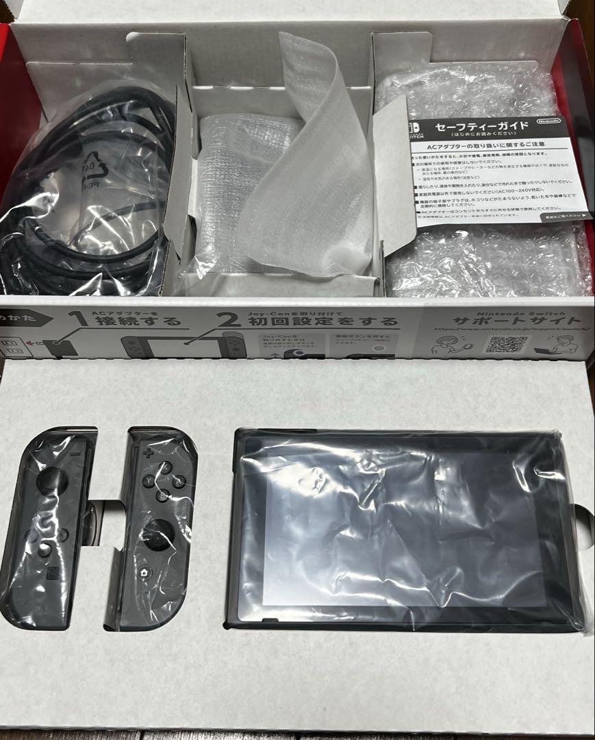 Nintendo Switch グレー 本体 中古品