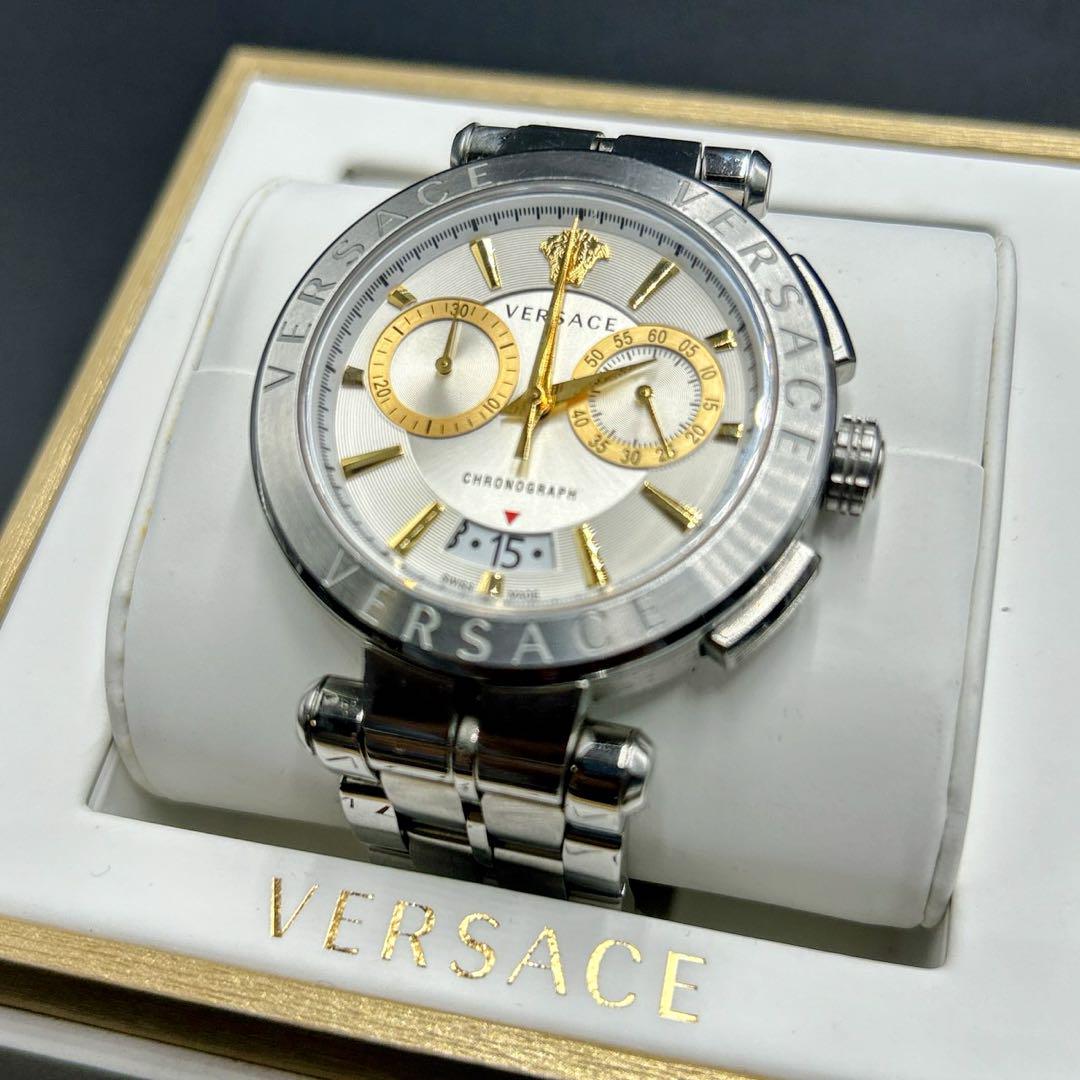 ✨付属品✨ヴェルサーチ VERSACE 腕時計 クロノグラフ aion