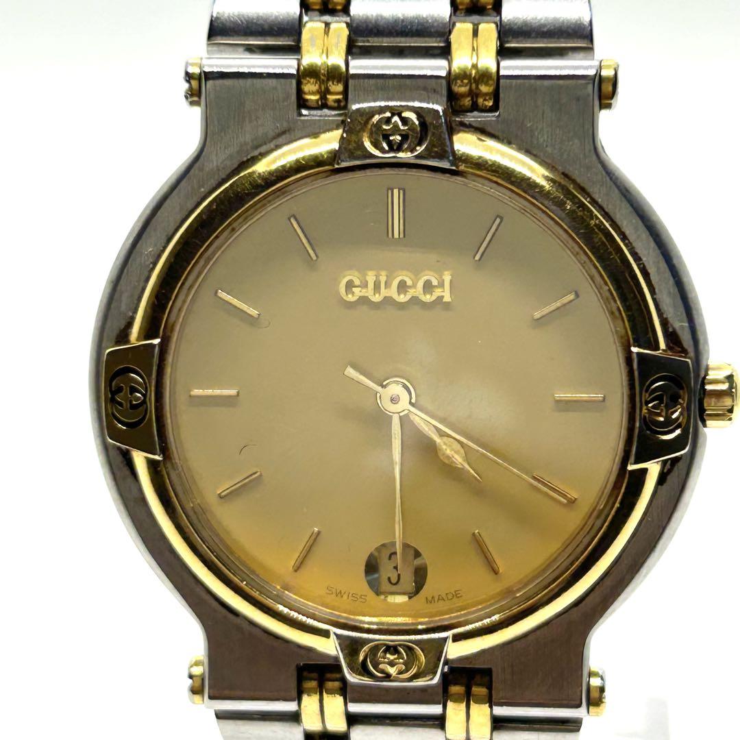 GUCCI 腕時計 アンティーク9000M デイト クォーツ