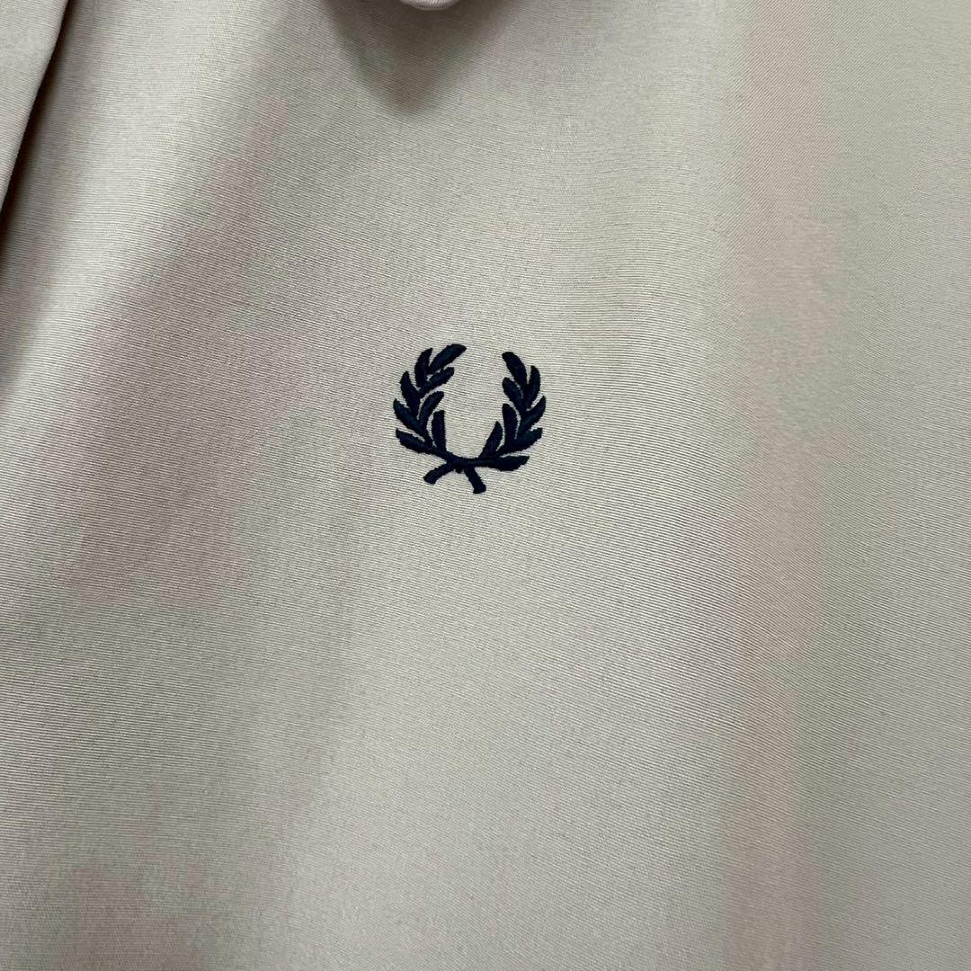 タグ付✨️FRED PERRY オーバーコート ステンカラーコート ベージュ 8 タグ付✨️FRED PERRY オーバーコート ステンカラーコート