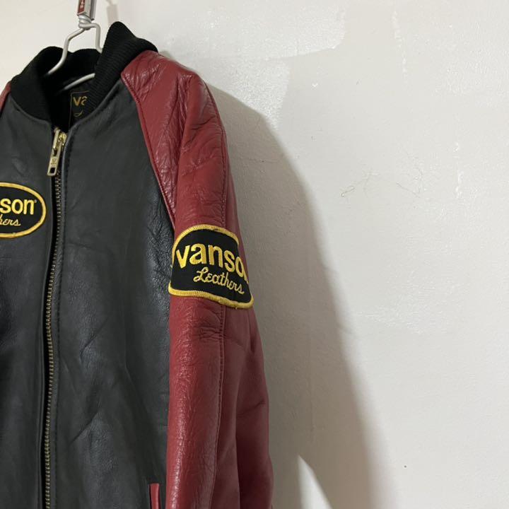 低価定番 vanson レザージャケット WYmsu-m93929797150 国産超歓迎