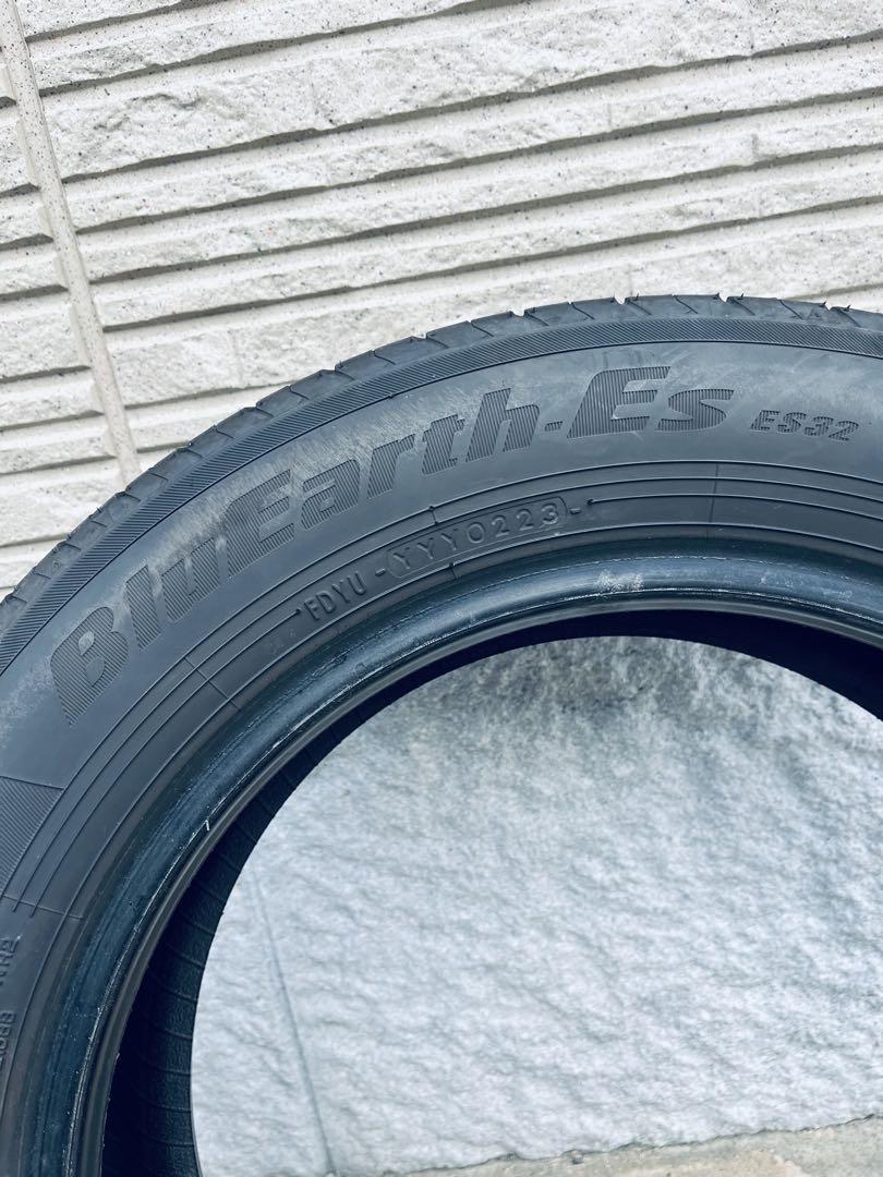 【送料込】バリ溝 175/65R15 ヨコハマ ブルーアース 2023年製