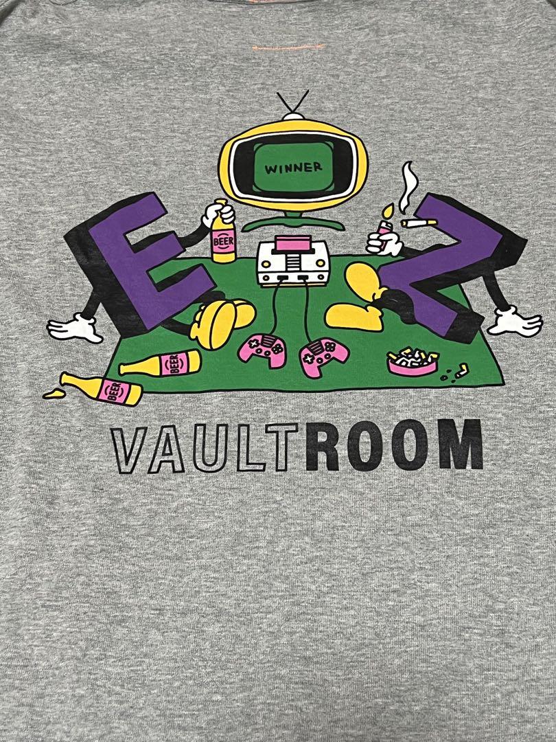 VAULTROOM EZ BIG L/S TEE / GRY