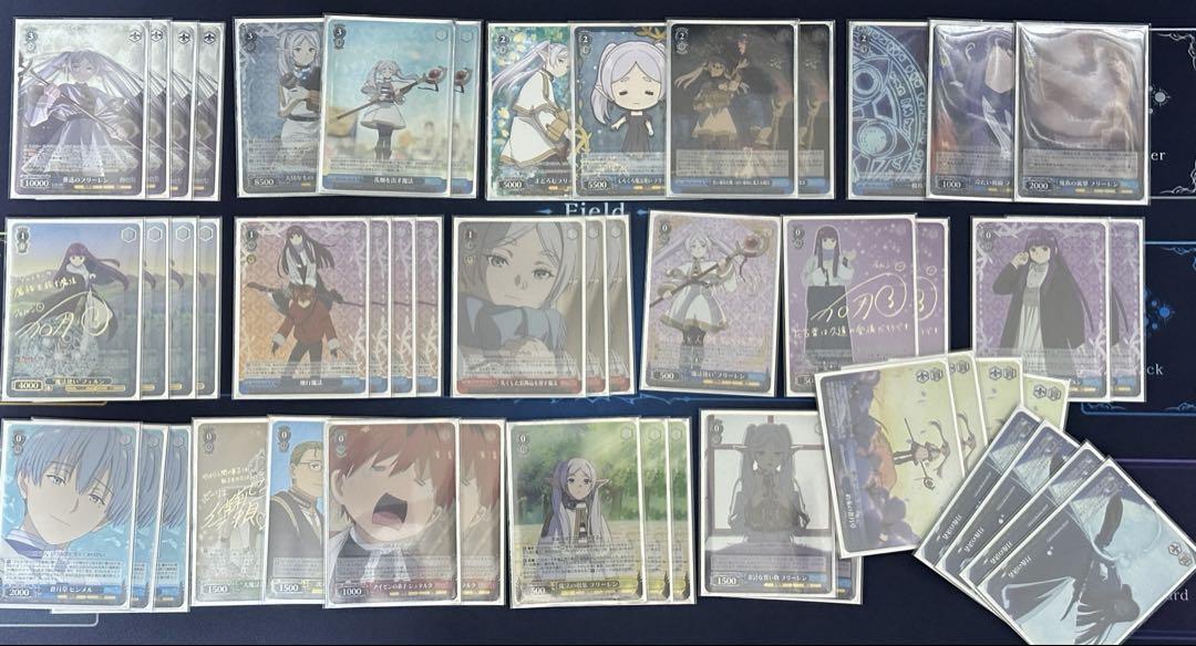 ヴァイスシュヴァルツ 葬送のフリーレン　デッキ　8門　+パーツ WSデッキ紹介vol.12】待望のブースター！葬送のフリーレン(8門