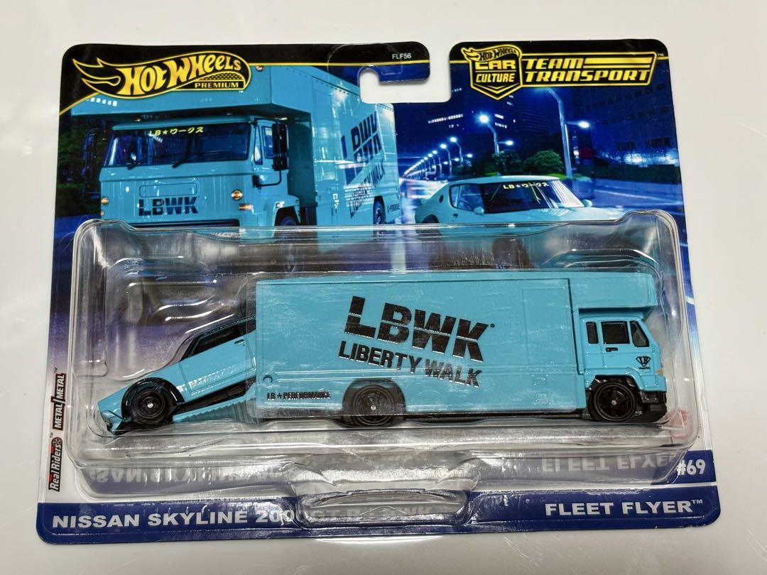 定番の中古商品 2セット LBWK チームトランスポート2000GT-R ミニカー