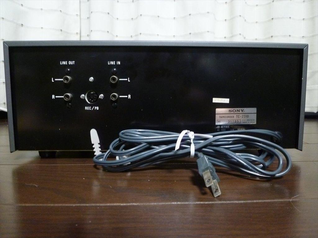 させていた SONY TC-2310 修理済 基本動作良好 FsQYm-m93933816822 ソニー カセットデッキ グリス