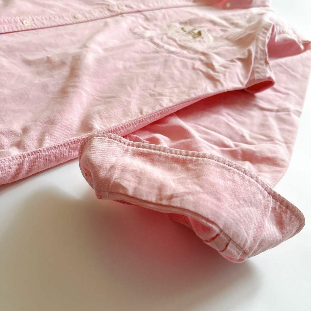 激レア✨ポロラルフローレン POLO SPORTSMAN 鴨刺繍 ピンクシャツ