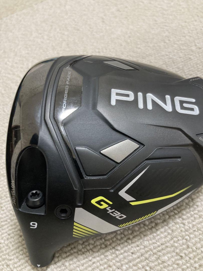 ピンG430MAX 9° レフティ　ドライバー ドライバー G430(ロフト 9 MAX): アウトレットゴルフクラブ