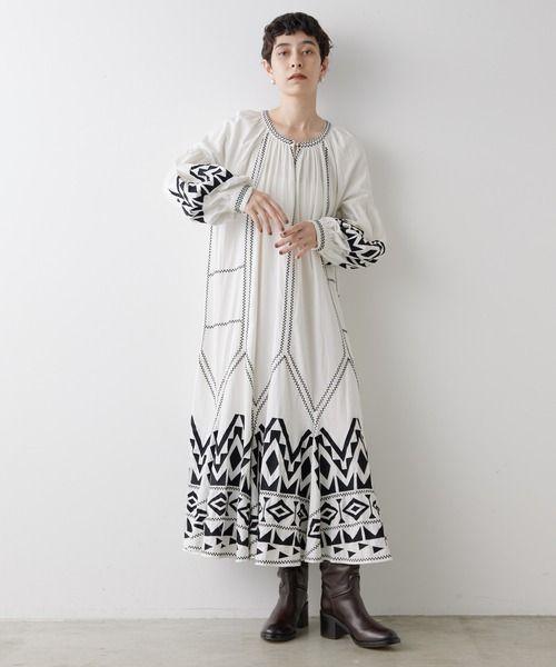 【11/7まで値下】ウィムガゼット　エンブロイダリーワンピース