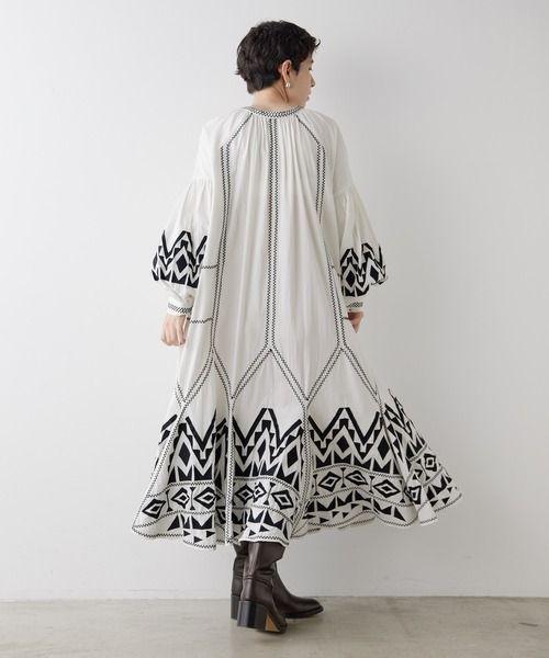 【11/7まで値下】ウィムガゼット　エンブロイダリーワンピース