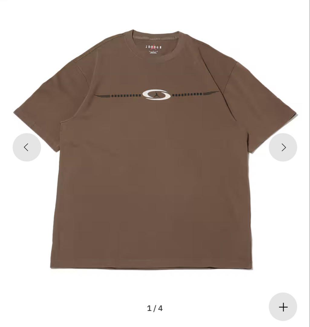 JORDAN トラヴィス・スコットTravis Scott Tシャツ ブラウン