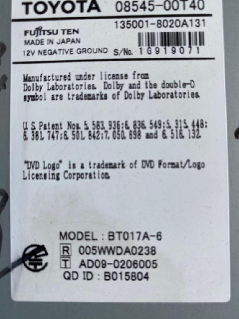 TOYOTA カーナビ 7dtD0-m93942344839 NSZT-W60 通販超激得