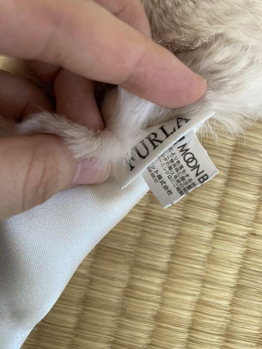 FURLA ファーティペット つけ襟 薄ピンク FURLA ファーティペット つけ襟 薄ピンク