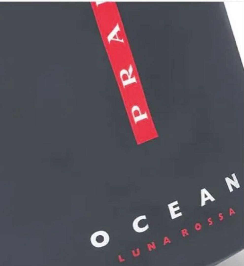残り1個 新品 PRADA OCEAN 防水リュック 紺(ノベルティ) 海外限定