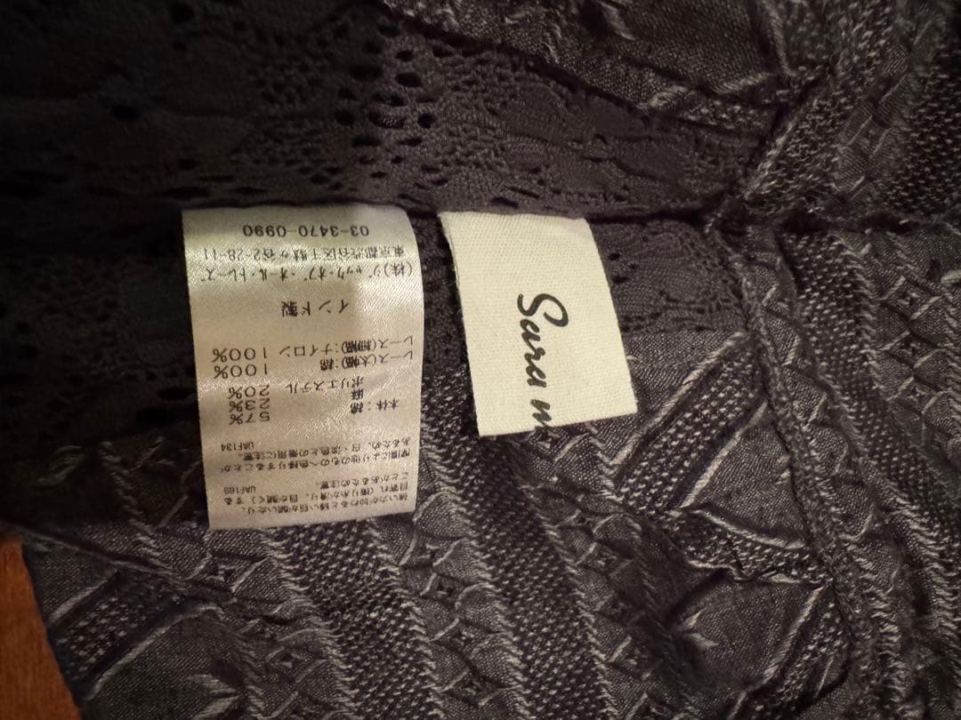 【SARA MALLIKA/サラマリカ】✨レースガウンドレス