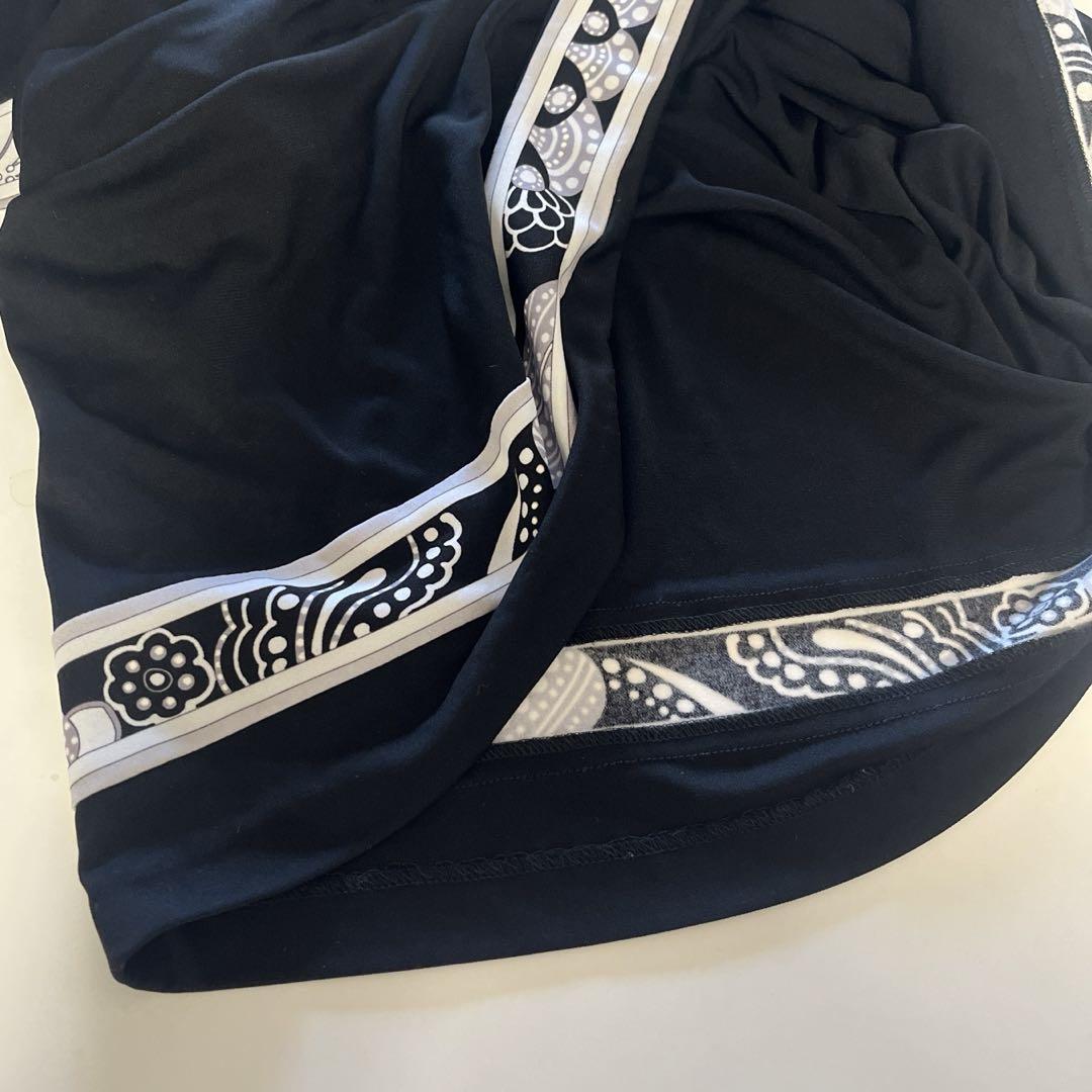 美品✨LEONARD 半袖 ワンピース ブラック M - メルカリ