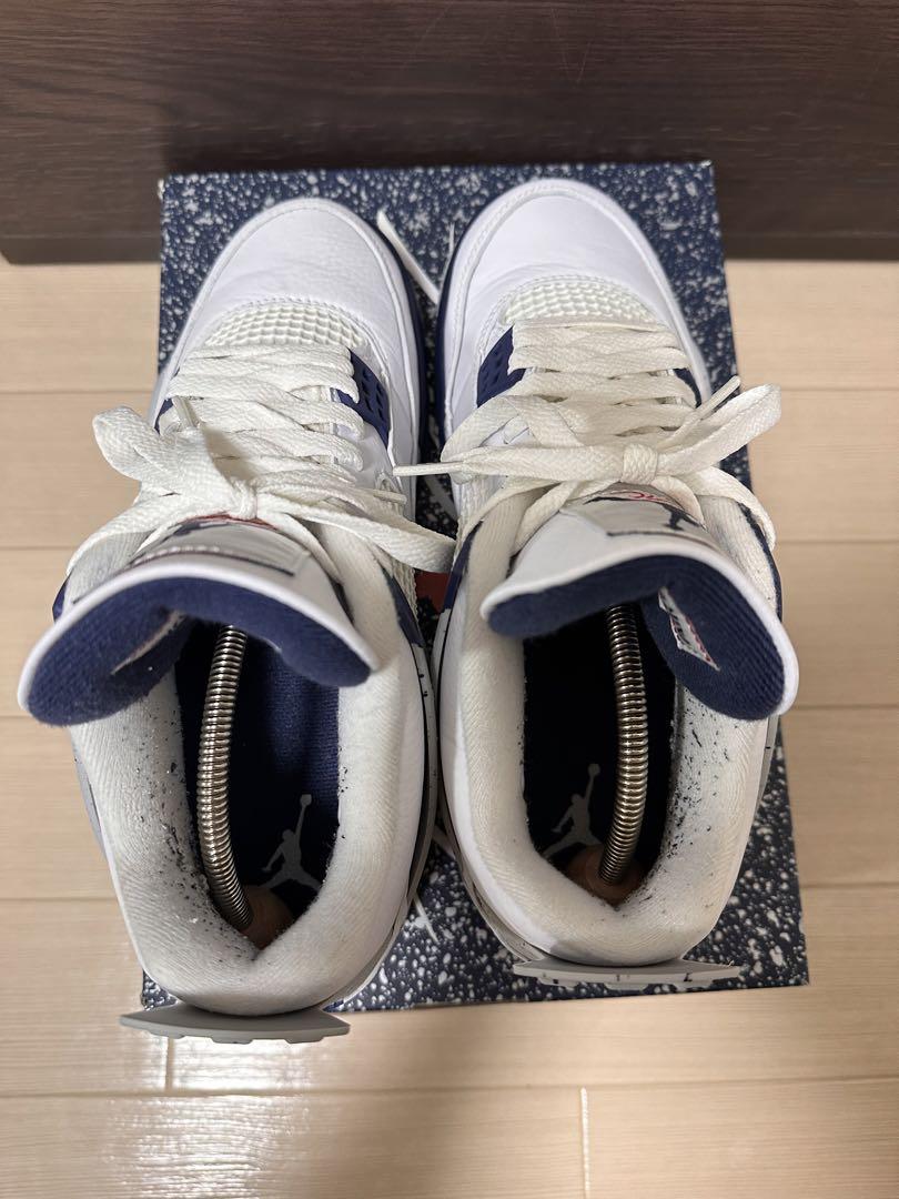 シューズ(男性用) Nike Air Jordan 4 \"Midnight Navy\"
