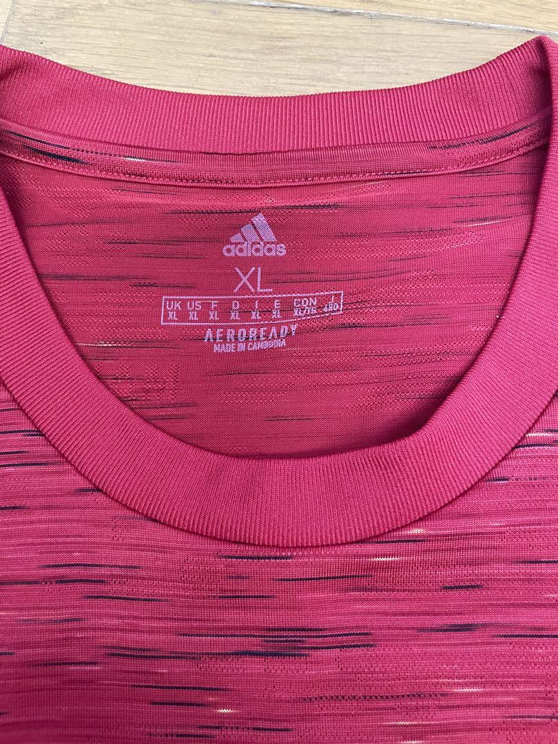 adidas マンチェスターユナイテッド　Tシャツ　XL
