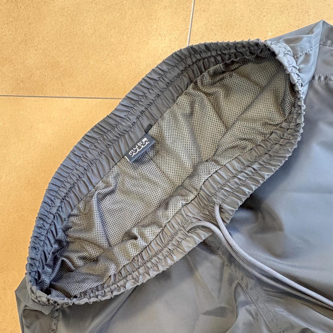 MUTA SOLOTEX 撥水ストレッチショートパンツ グレー サイズ6(L