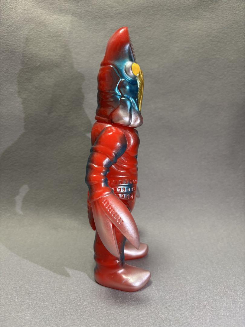 M1号『バルタン星人2代目』塗装コンテスト肌色未塗装 ソフビ M1号 世紀の大怪獣ウルトラQウルトラマン バルタン星人2代目肌色