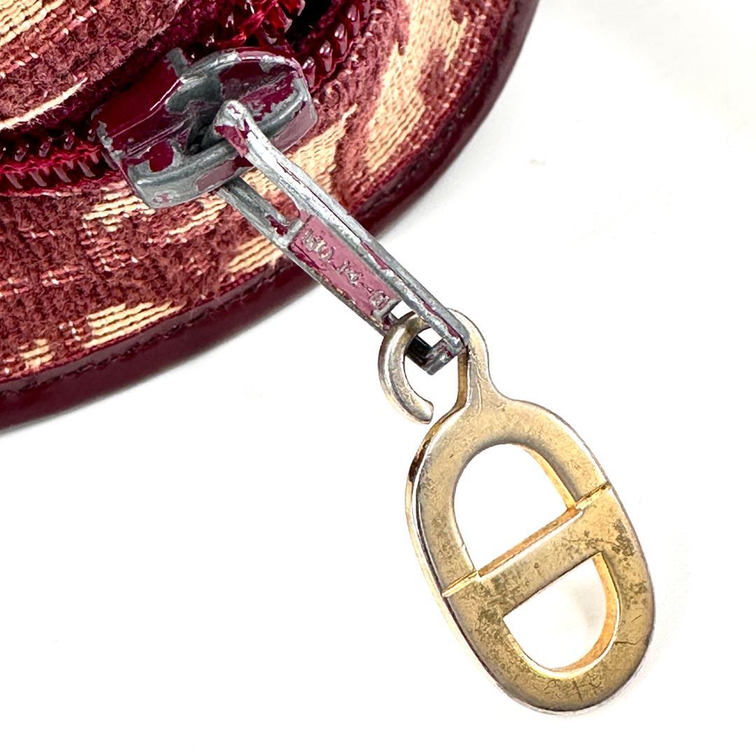 Dior トロッター柄 CDロゴ ショルダーバッグ キャンバス L04