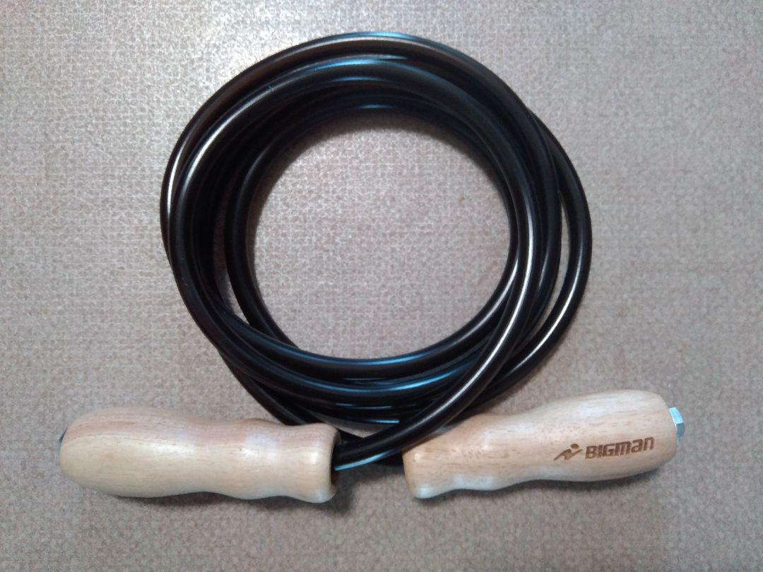 ムエタイ極太チューブ縄跳び(ムエタイロープ) 『黒』新品 キックボクシング