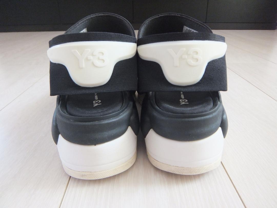 ☆Y-3☆HOKORI SANDAL ホコリ サンダル 黒×白 22.5 23 - メルカリ