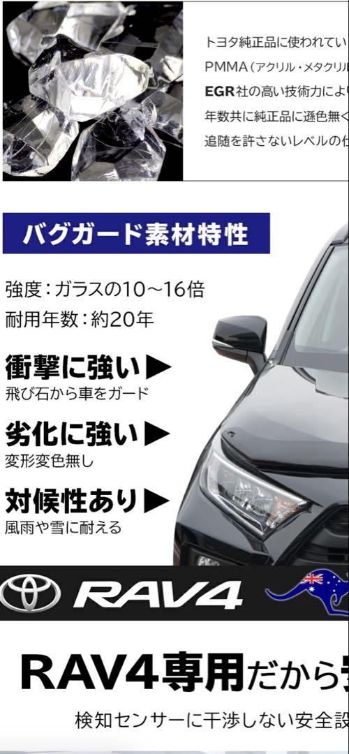 トヨタ RAV4 50系 バグガード LADDER FRAME マットブラック