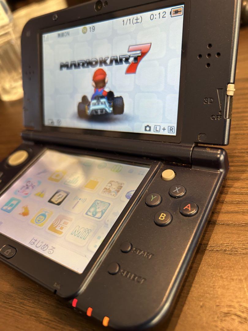 3DS]Newニンテンドー3DS LL ライム×ブラック(RED-S-MAAA) 【買取