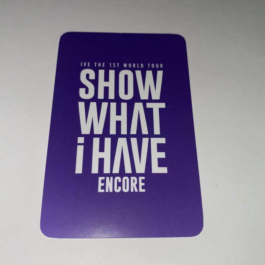 【開封済】IVE SHOW WHAT I HAVE ヘアピン 羽 トレカ　レイ 開封済】IVE SHOW WHAT I HAVE ヘアピン 羽 トレカ レイ - メルカリ