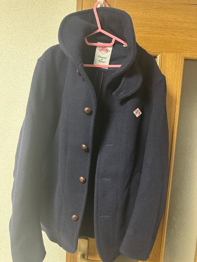 ダントン コート ネイビー サイズ44 xlサイズ