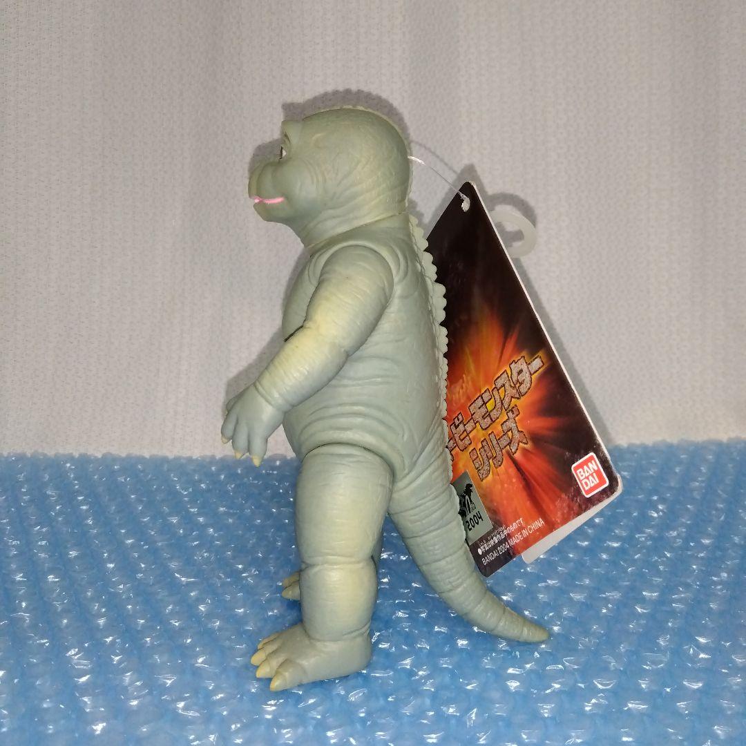 ミニラ　ゴジラ　タグ付き　ソフビ　BANDAI BANDAI ムービーモンスターシリーズ ミニラ2005 ソフビ タグ付き
