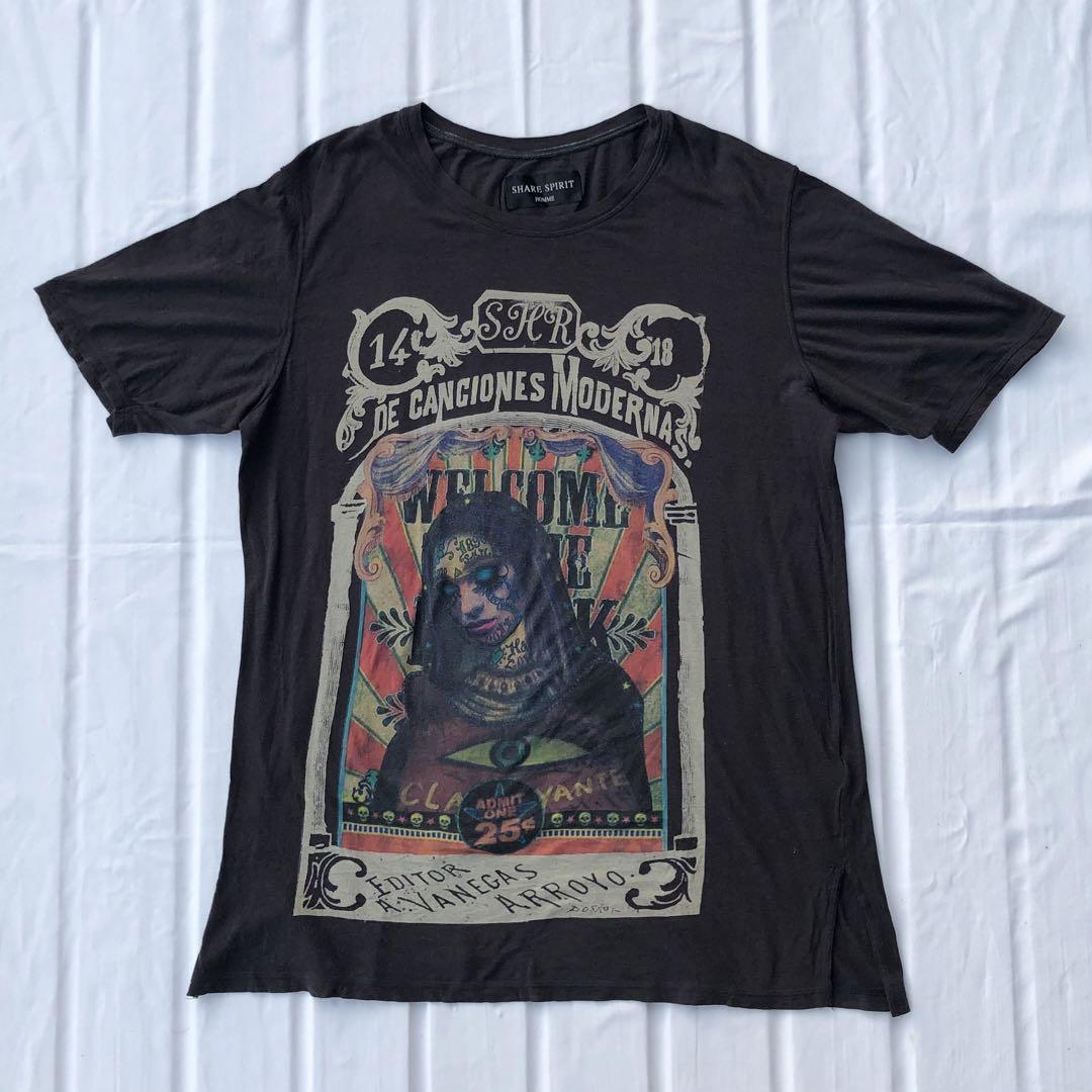 最終値下】hyde着用 SHARE SPIRIT タトゥーマリア Tシャツ
